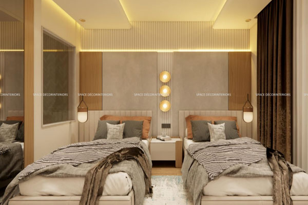 Serene and modern spa facility at Hotel Lumen